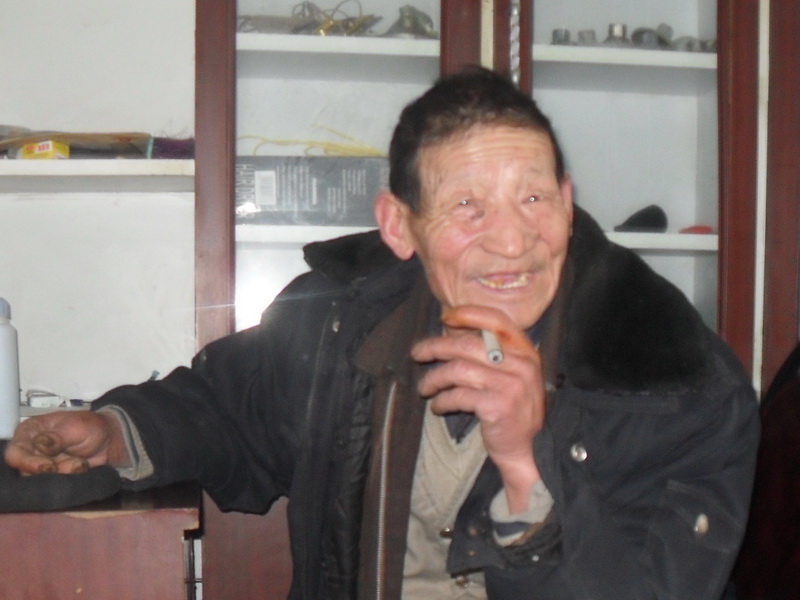 爷爷给我们将节日的传统