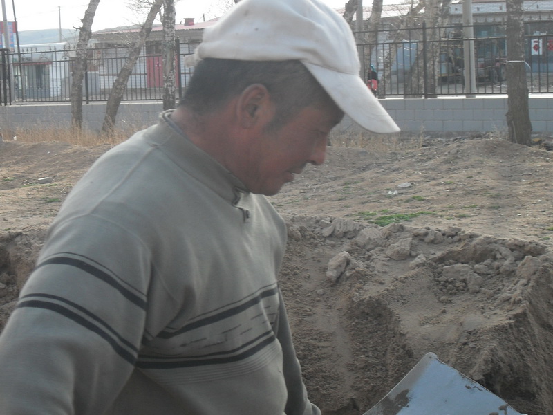 父亲太阳晒不倒的身依然那样挺立着