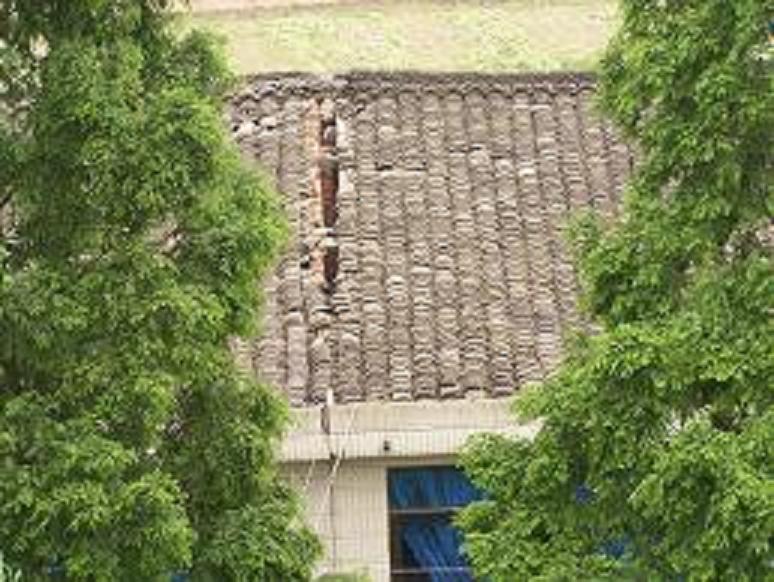 受损的房屋